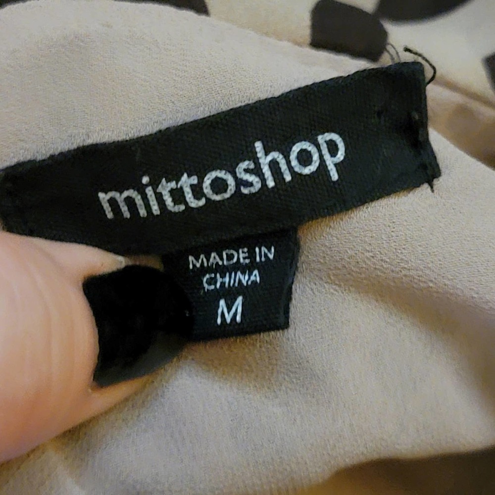 Mittoshop Printed Wrap Top Medium - Picture 5 of 6